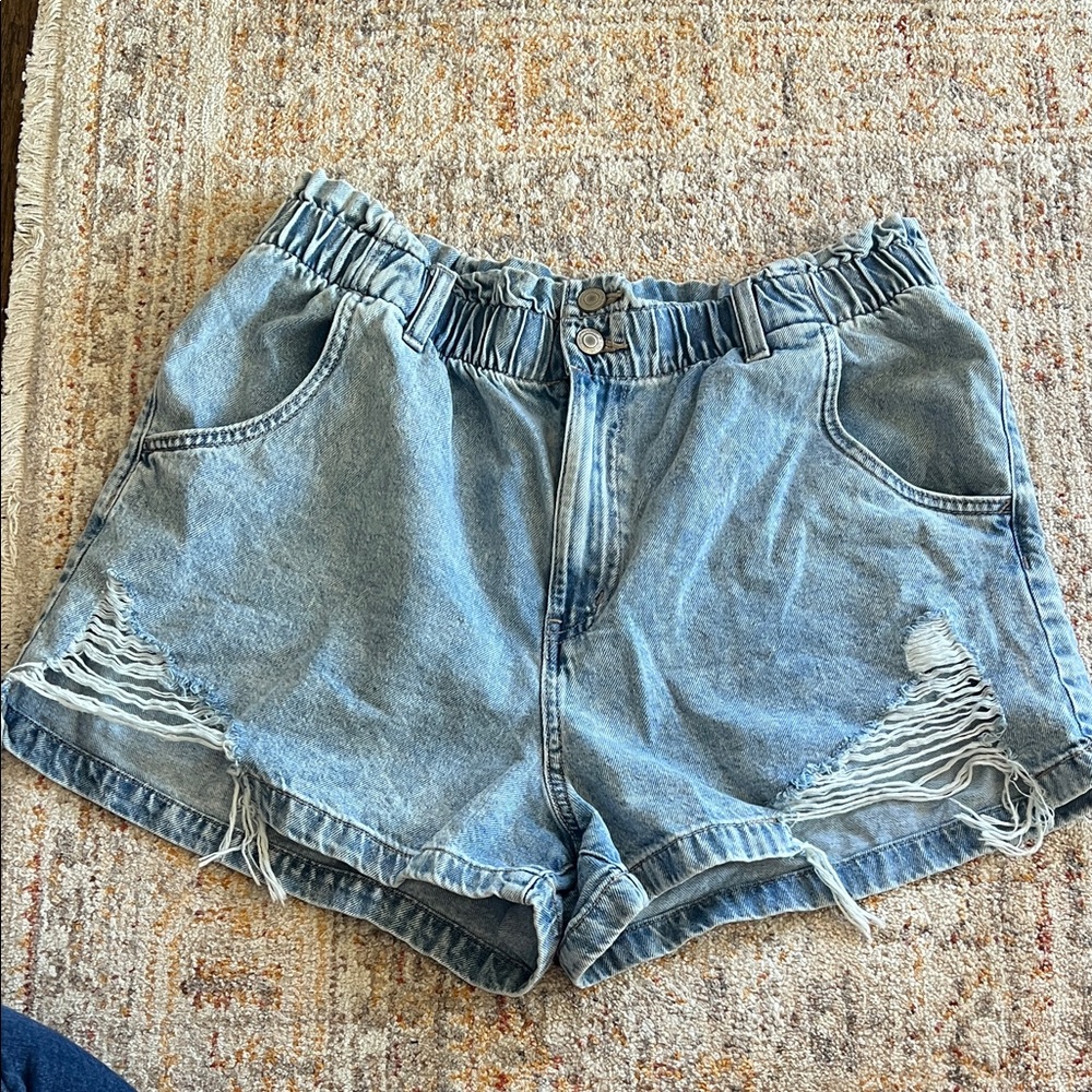 Denim Blue Women's Shorts